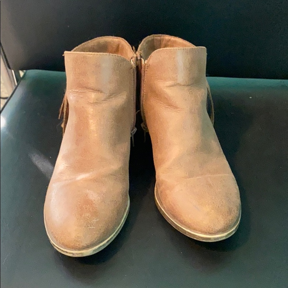 Brown booties